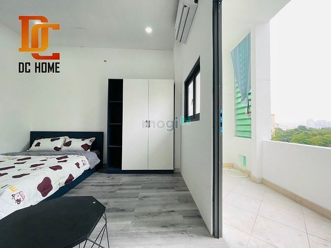 Hình ảnh Căn Hộ 1PN Ban Công thiết kế hiện đại full nt đầy đủ tiện ích