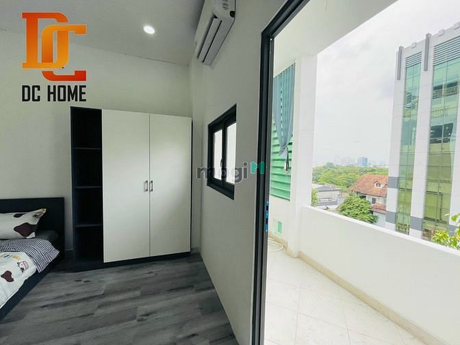 Hình ảnh Căn Hộ 1PN Ban Công thiết kế hiện đại full nt đầy đủ tiện ích