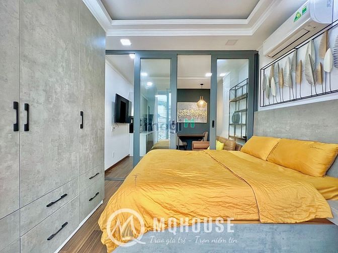 Hình ảnh Căn Hộ Tông Màu Gỗ Lạnh Nội Thất Cao Cấp 💯