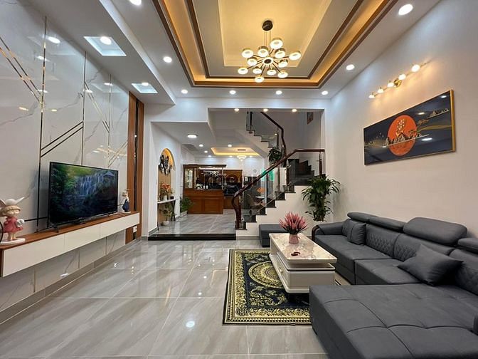 Hình ảnh Bán Huỳnh Tấn Phát Q.7 - Full NT Cao Cấp - 64m2 - 2.99 tỷ SHR Hẻm 4m