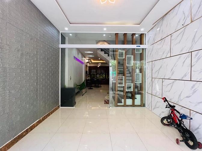 Hình ảnh Nhà 4 Tầng Tôn Đản Quạn 4 - 3.78tỷ/56m2 - Hẻm 4m -SHR