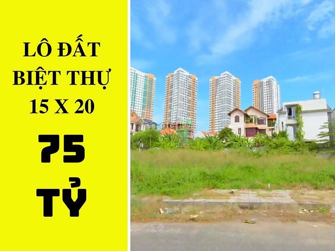 Hình ảnh ✅ Bán Đất Biệt Thự View Sông KDC Văn Minh - 15 x 20 - chỉ 75 tỷ