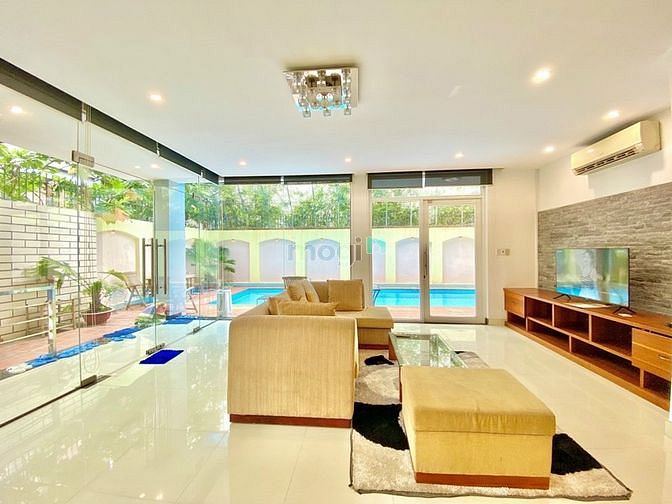 Hình ảnh Cho thuê Biệt thự hồ bơi, full NT cao cấp Thảo Điền, Q.2. 4,5k $/tháng