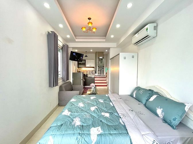 Hình ảnh Căn Hộ Bancol -Full Nội Thất- Máy Giặt Riêng -Q. 3