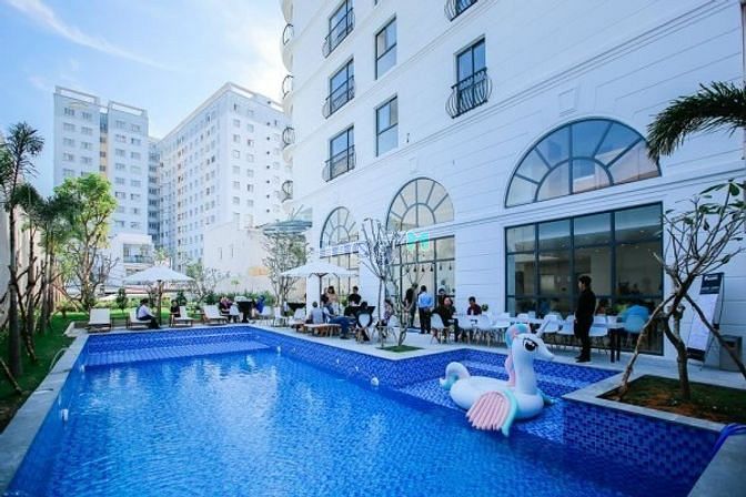 Hình ảnh Căn Hộ Cho Thuê Cao Cấp Ban Công gần Nguyễn Văn Đậu Bình Thạnh