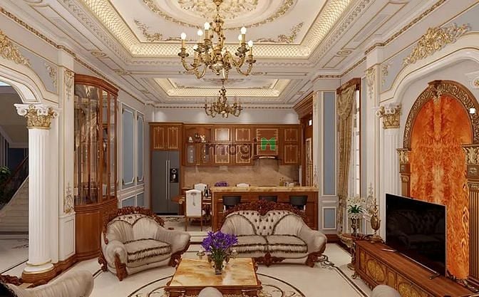 Hình ảnh Biệt thự dát vàng Gần Aeon Tên Lửa 10x20m 1 hầm 3L