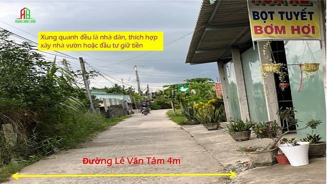 Hình ảnh Cần bán lô đất thổ cư 7x30 đường Lê Văn Tâm 4m