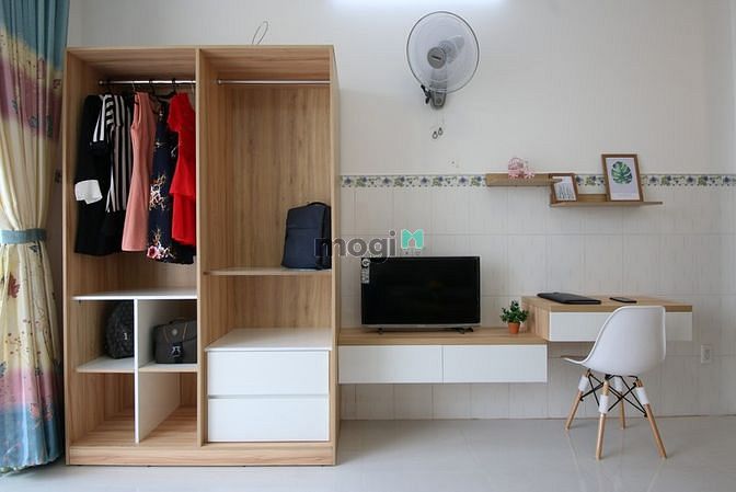 Hình ảnh Studio Bancol_Full nội thất_Q10_Thang máy - Máy giặt riêng