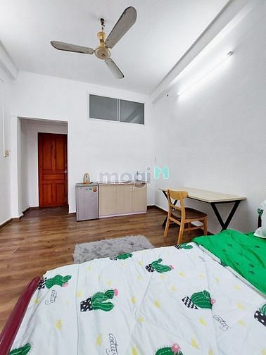 Hình ảnh Phòng Studio Full Nội thất ban công siêu sáng
