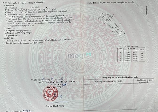 Hình ảnh Lô Đất MT Hẻm Oto Ngay Cầu Vượt Củ Chi - giá 890tr