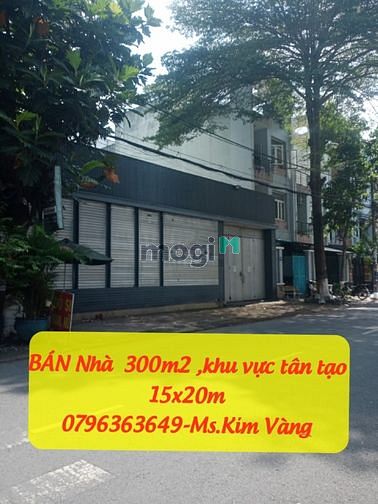 Hình ảnh bán nhà 300m2 ( đối diện cty pouyen), bình tân
