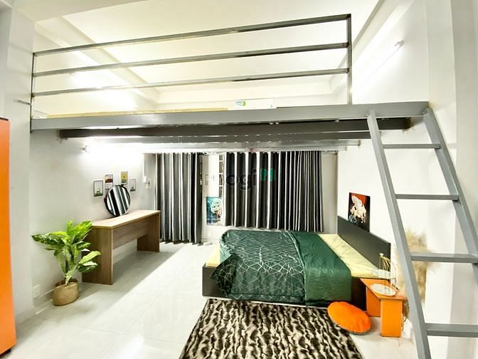 Hình ảnh Gác Cao 40m2 đầy đủ nội thất có Ban công Tân Bình