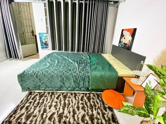 Hình ảnh Gác Cao 40m2 đầy đủ nội thất có Ban công Tân Bình