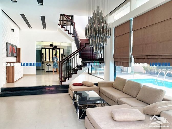 Hình ảnh Biệt thự hồ bơi Đảo Xanh 4PN - B327
