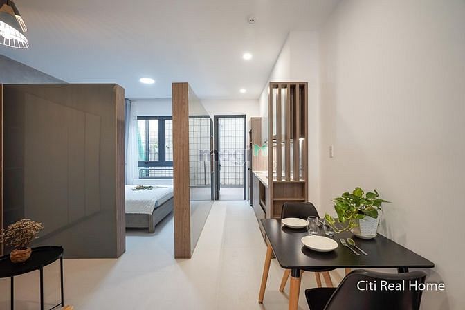 Hình ảnh Căn Hộ Full nội thất siêu hiện đại mang phong cách đợn giản mà tinh tế
