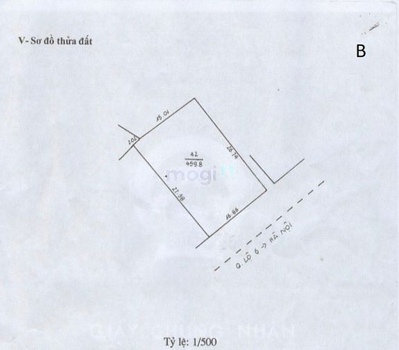 Hình ảnh Mặt phố Quang Trung 460m2 Mặt tiền 17m 280 triệu/m2 lô góc