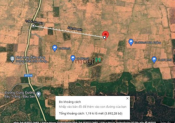 Hình ảnh Bán 11.656m2 đất Hòa Thắng, cách đường 716 chỉ 1km, SHR