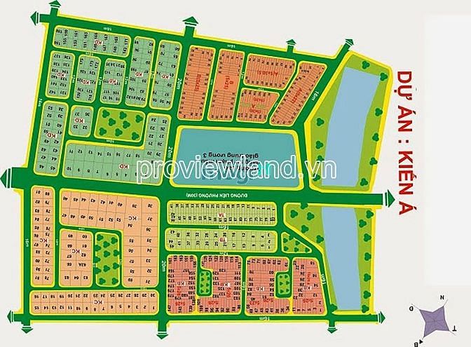 Hình ảnh Bán lô đất biệt thự KDC Kiến Á, Thủ Đức, DT 5x29m, sổ hồng, 75 tr/m2