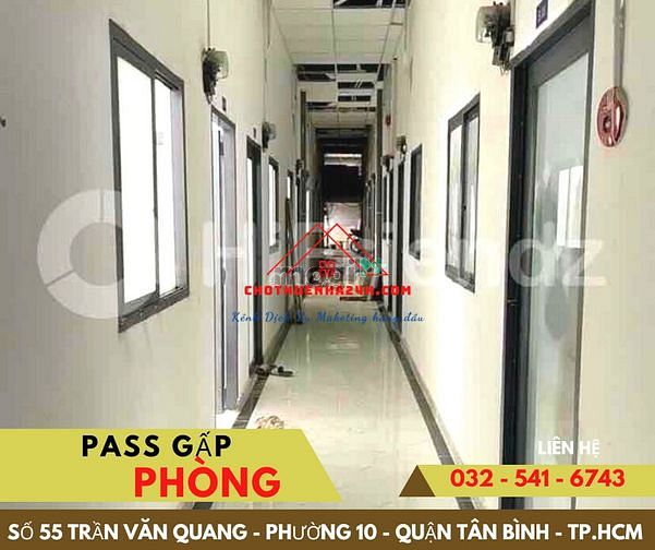 Hình ảnh Pass Phòng 30m2 số 55 Trần Văn Quang, Q.Tân Bình