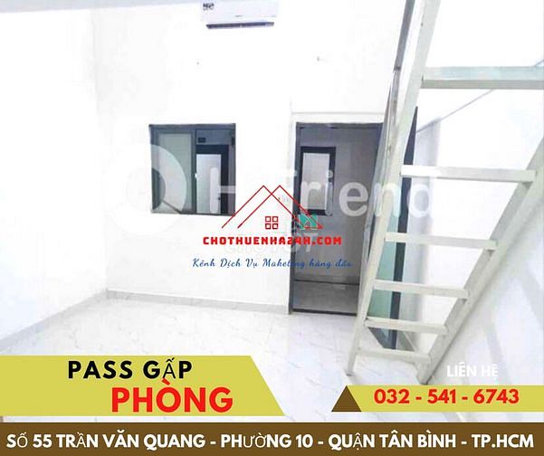 Hình ảnh Pass Phòng 30m2 số 55 Trần Văn Quang, Q.Tân Bình
