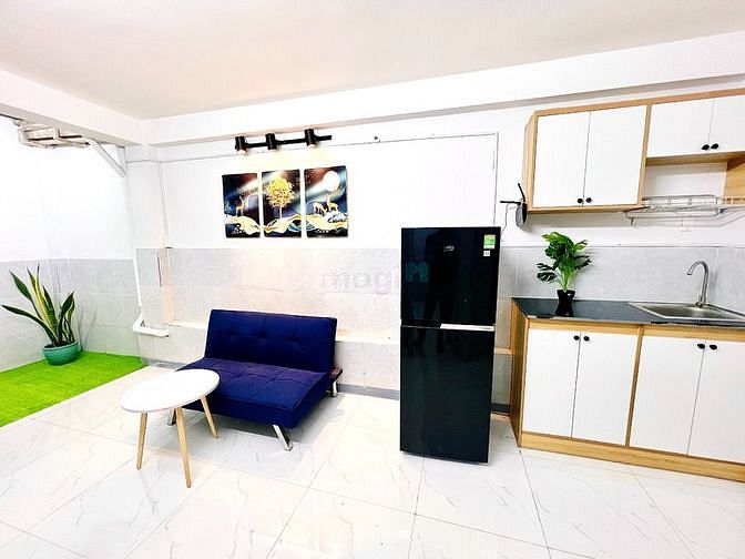 Hình ảnh Căn Hộ Studio 1PN Siêu Rộng Full Nội Thất Gần Hutech