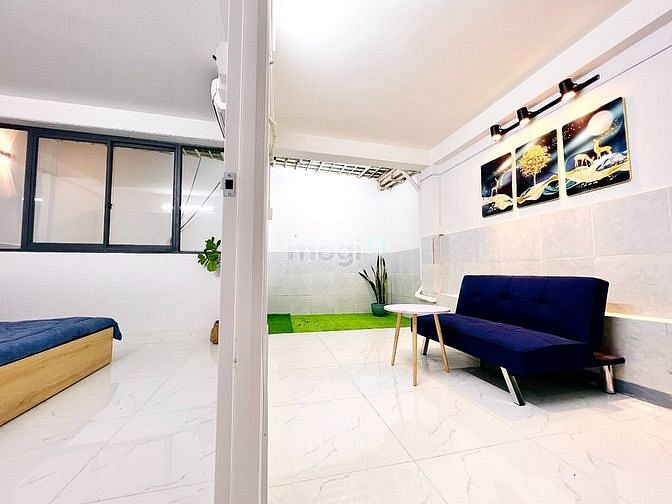 Hình ảnh Căn Hộ Studio 1PN Siêu Rộng Full Nội Thất Gần Hutech