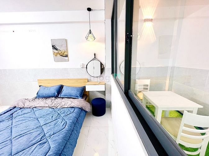 Hình ảnh Căn Hộ Studio 1PN Siêu Rộng Full Nội Thất Gần Hutech
