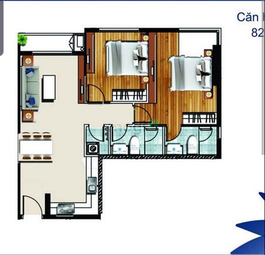 Hình ảnh cho thuê Trang Chủ MB66.COM / Đăng Ký Tặng 66K chung cư Q2, 2pn, full  14,5tr bao phí, De_capella