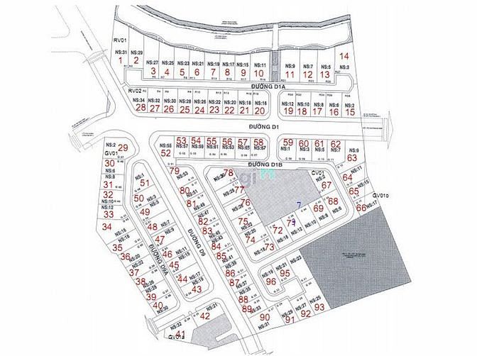 Hình ảnh Biệt thự Riveria Cove, DT 388m2 đất, 3 tầng, 5PN, nhà thô. Giá 45 tỷ