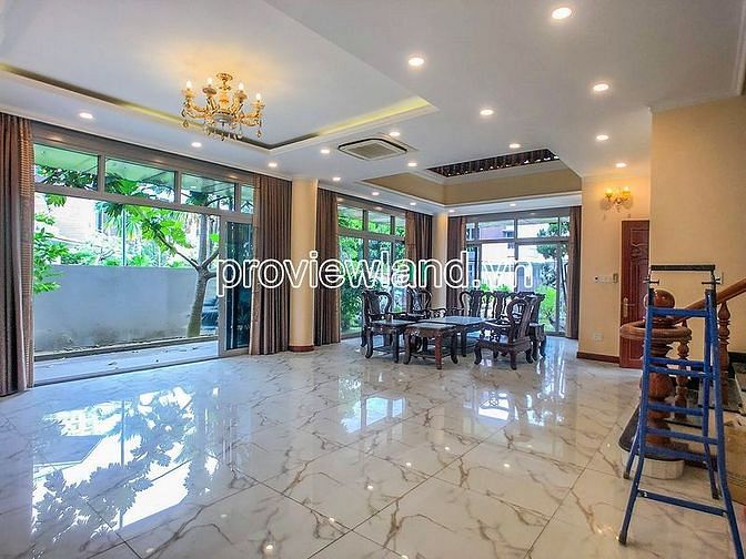 Hình ảnh Biệt thự Riviera Cove cần bán, nội thất cơ bản, 570m2 đất, sần vườn