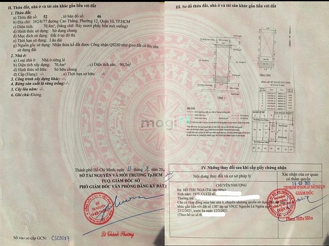 Hình ảnh Bán gấp nhà Cao Thắng chính chủ