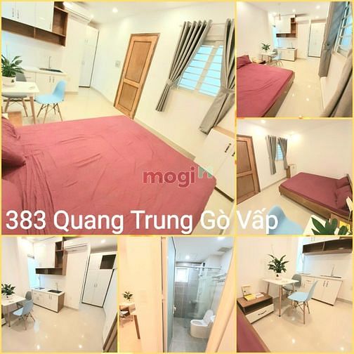 Hình ảnh 🍓Cho Thuê CH 40m2 1PN Full Nội Thất gần Vincom Quang Trung_Ở Ngay !