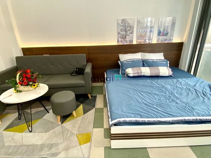 Hình ảnh 1PN/Studio Ban công_Full nội thất_65m2_Mới tinh 100%_đài Truyền Hình🌹