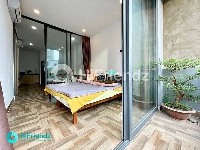 Hình ảnh Căn Hộ studio 1PN Balcon Siêu Thoáng Gần Trần Não 30m2