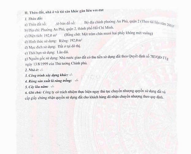 Hình ảnh Bán lô đất khu An Phú An Khánh, MT Bùi Tá Hán, 192m2 đất, ngang 12m