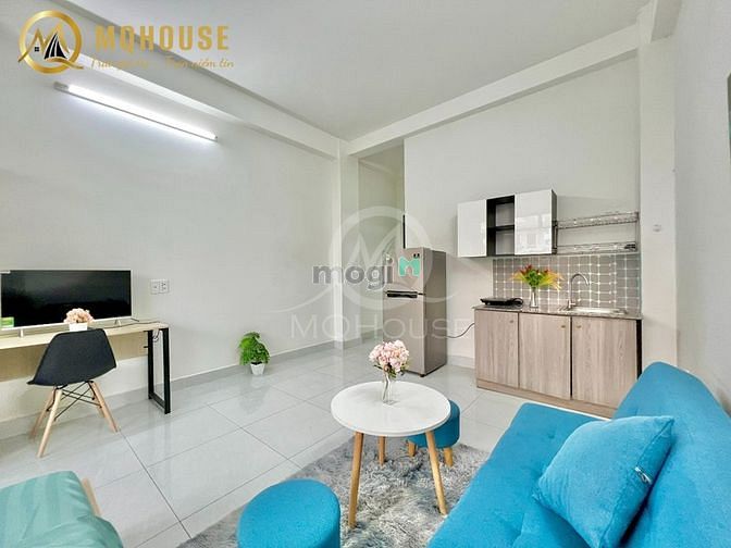 Hình ảnh Studio balcon Full nội thất máy giặt riêng ở khu K300 Tân Bình.
