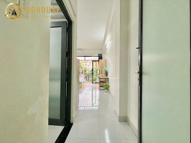 Hình ảnh Studio balcon Full nội thất máy giặt riêng ở khu K300 Tân Bình.