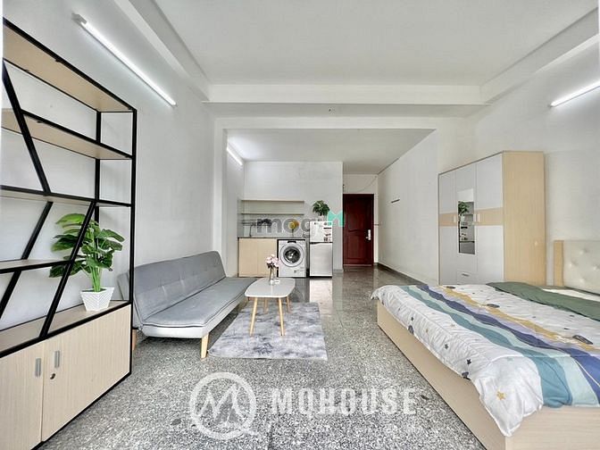 Hình ảnh Studio balcon Full nội thất máy giặt riêng tại Etown