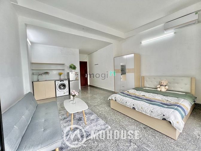 Hình ảnh Studio balcon Full nội thất máy giặt riêng tại Etown
