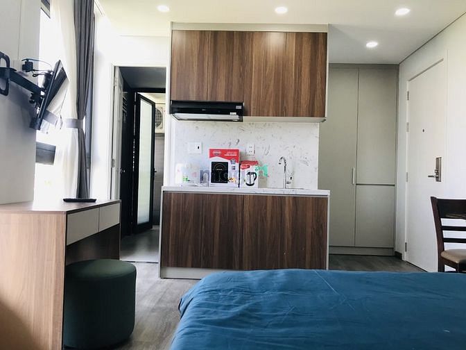 Hình ảnh 🎯Cho Thuê CHDV 1PN 35m2 Full Nội Thất gần Mercedess Quang Trung