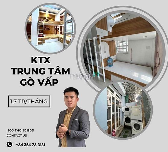 Hình ảnh KTX Gò Vấp Gần Công Viên Phầm Mềm Quang Trung