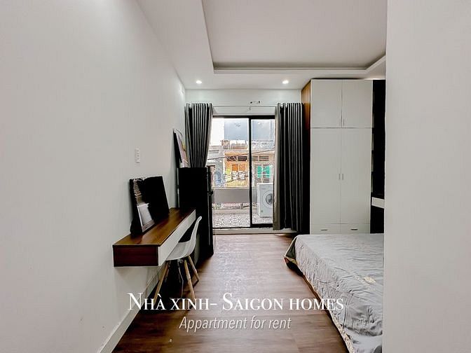 Hình ảnh Mb6623 nạp rút nhanh chóng 1PN riêng biệt mới 100%- Ban công lớn- Máy giặt riêng