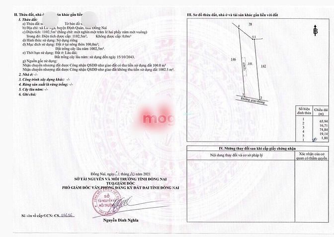 Hình ảnh Mua 1 được 2: 1000m2 CLN + 100m2 thổ cư giá rẻ hơn 250tr