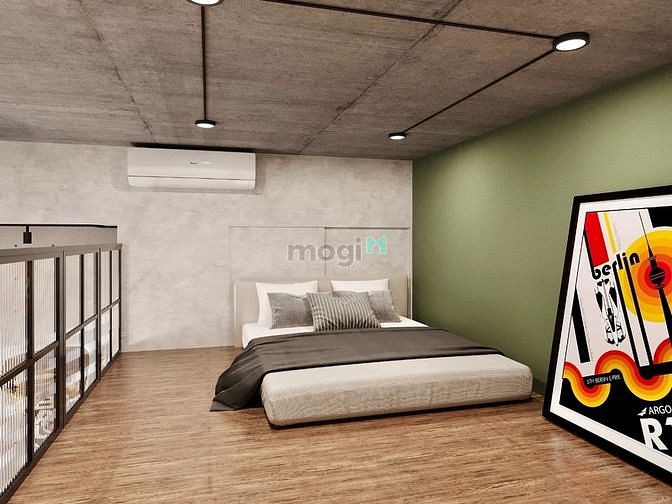 Hình ảnh Cho Thuê Căn Gác Lửng 45m2, Full Nội Thất, Mới Vào ở Ngay Chỉ 13tr/Th