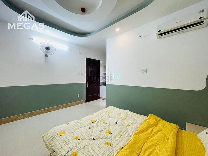 Hình ảnh phòng trọ có máy lạnh, tủ lạnh mới xây