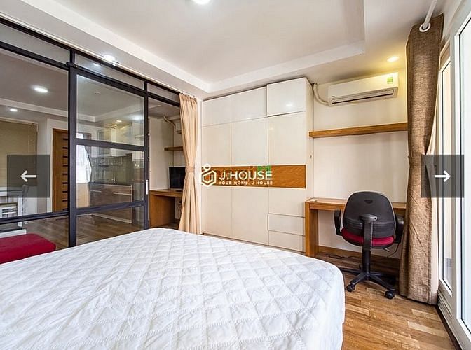 Hình ảnh Căn Hộ 1PN 45m2 ban công full nội thất_lễ tân_hầm xe_bảo vệ 24/24