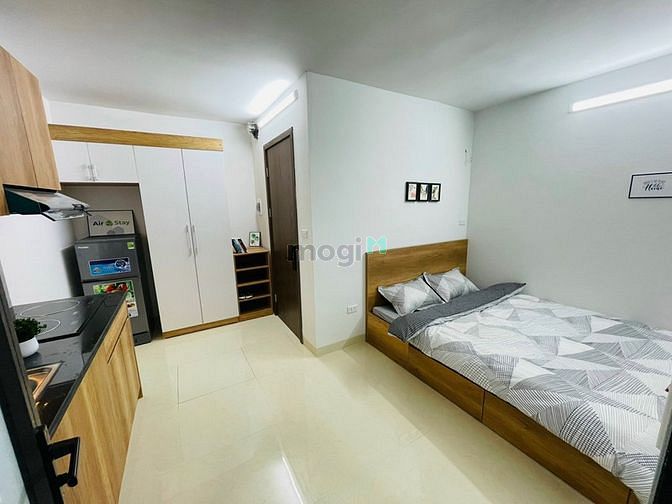 Hình ảnh Cho thuê studio ngõ 282 kim giang - quận: hoàng mai full nội thất,