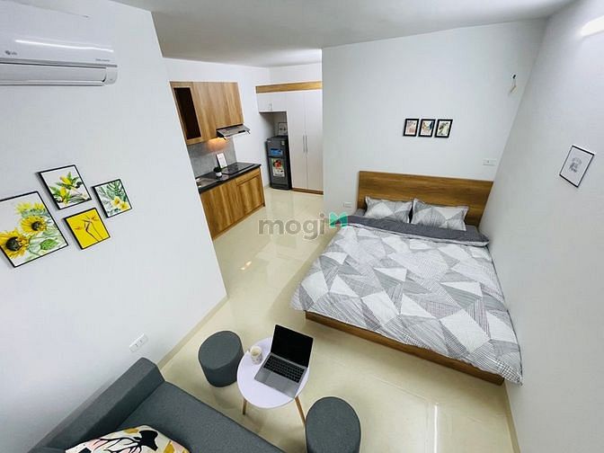 Hình ảnh Cho thuê studio ngõ 282 kim giang - quận: hoàng mai full nội thất,