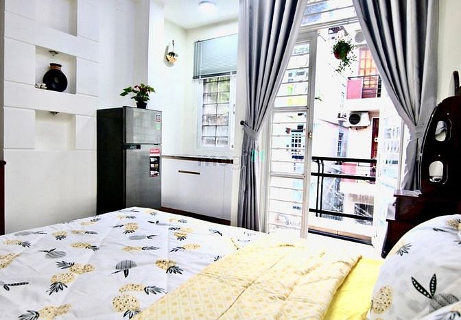 Hình ảnh HXH Lê V Sỹ 4 tầng 9Phòng đang cho thuê 48tr/tháng
