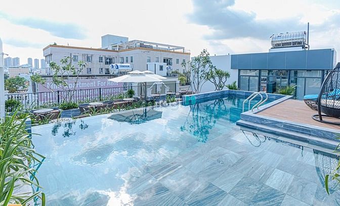 Hình ảnh Siêu phẩm Trang Chủ MB66.COM / Đăng Ký Tặng 66K ban công hồ bơi sân thượng Q7